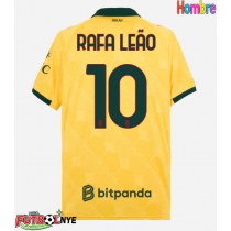 Camiseta AC Milan Rafael Leao #10 Tercera Equipación 2025-26 manga corta